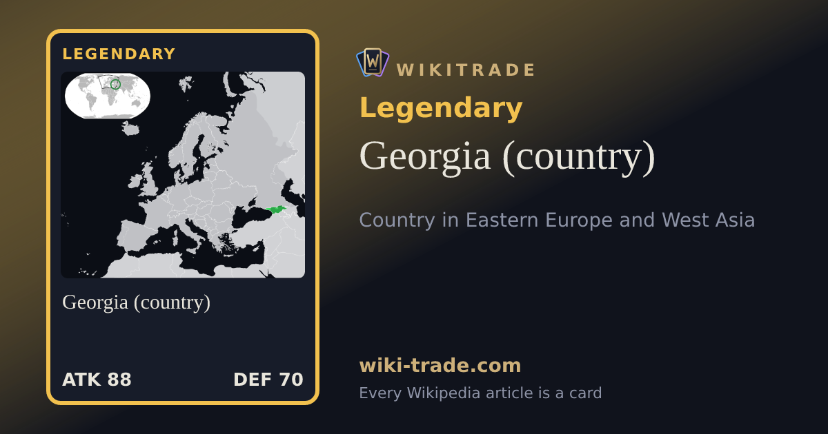 Georgia (country) — Legendary card