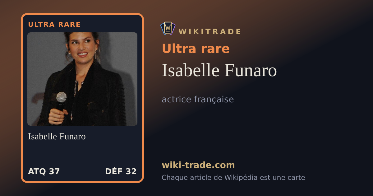 Isabelle Funaro — carte Ultra rare