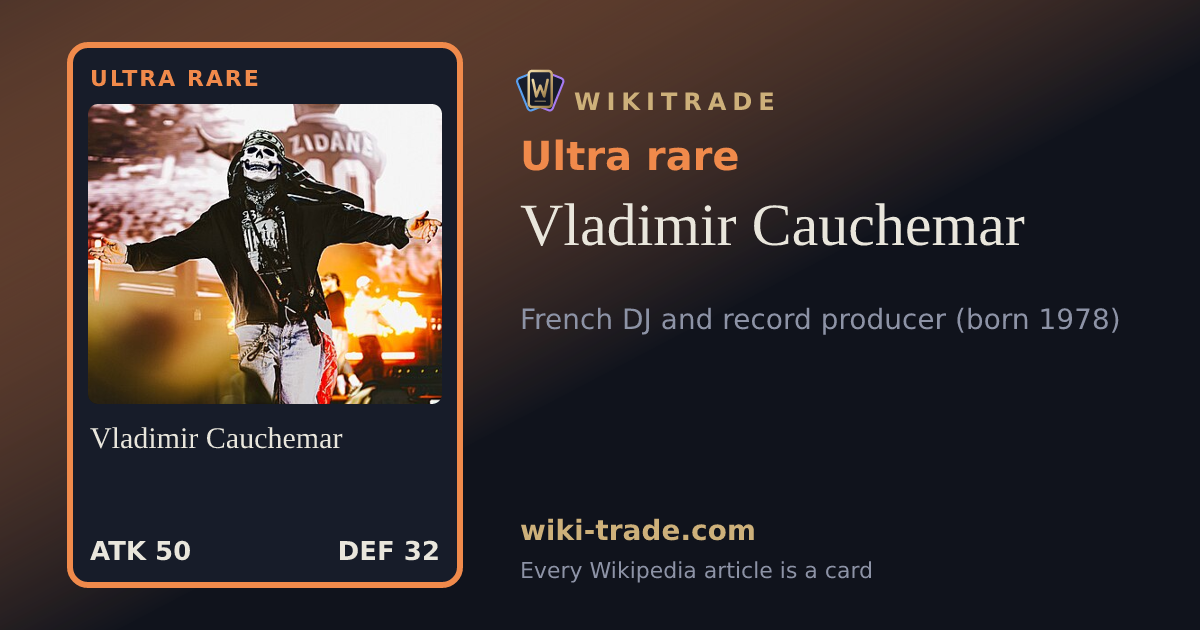 Vladimir Cauchemar — Ultra rare card
