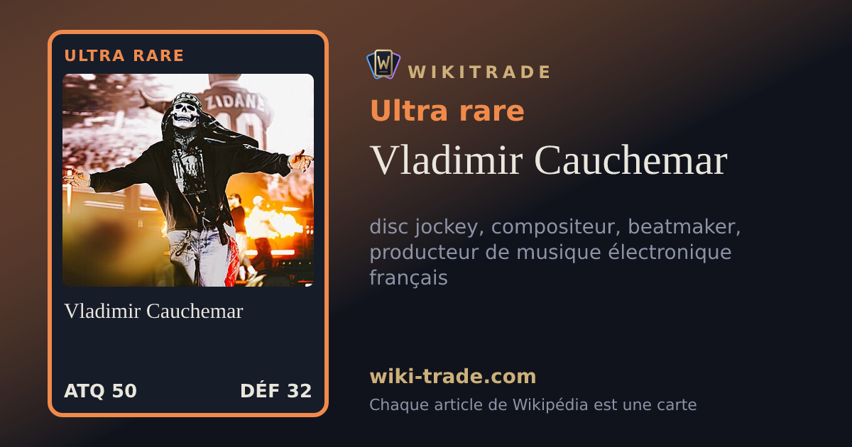 Vladimir Cauchemar — carte Ultra rare