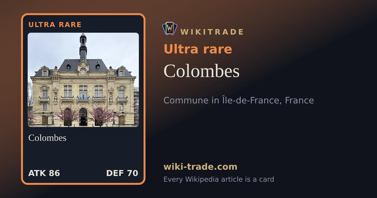 Colombes — Ultra rare card