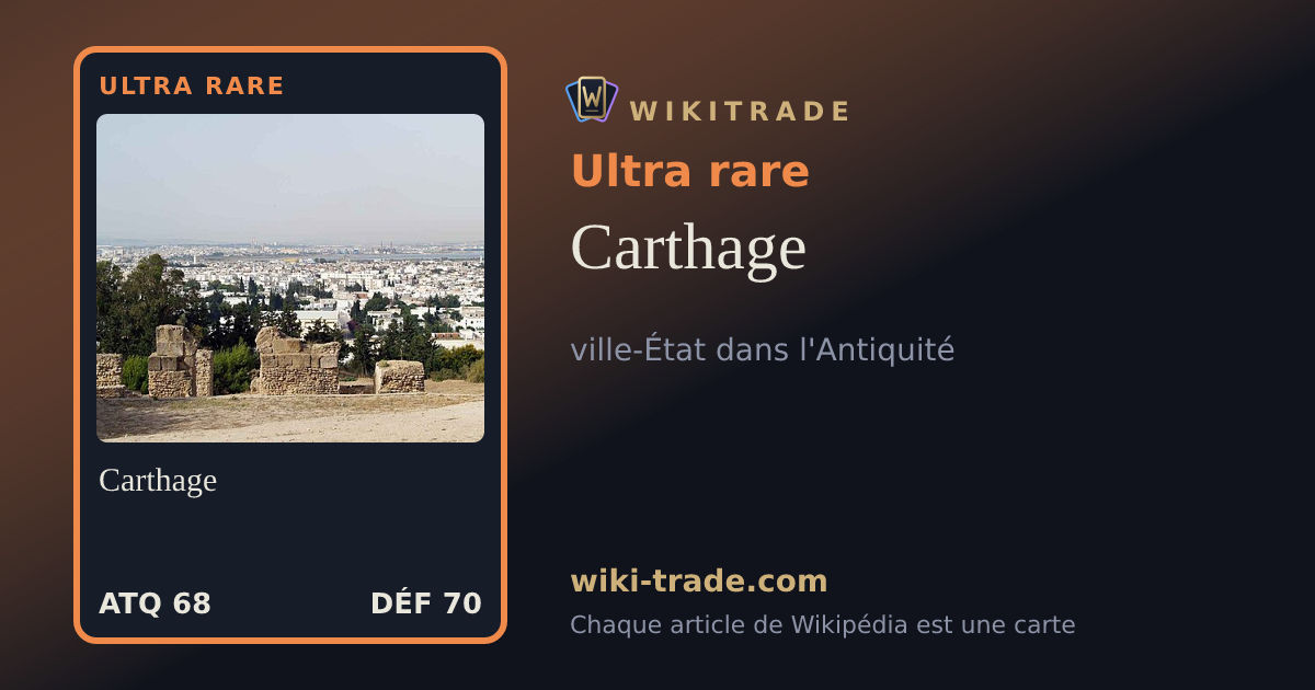 Carthage — carte Ultra rare