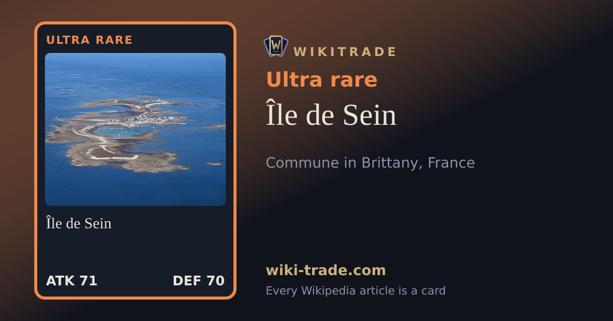 Île de Sein — Ultra rare card