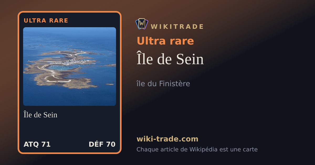 Île de Sein — carte Ultra rare