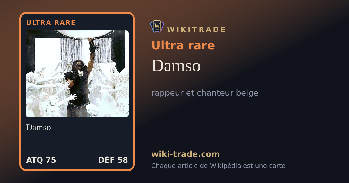 Damso — carte Ultra rare
