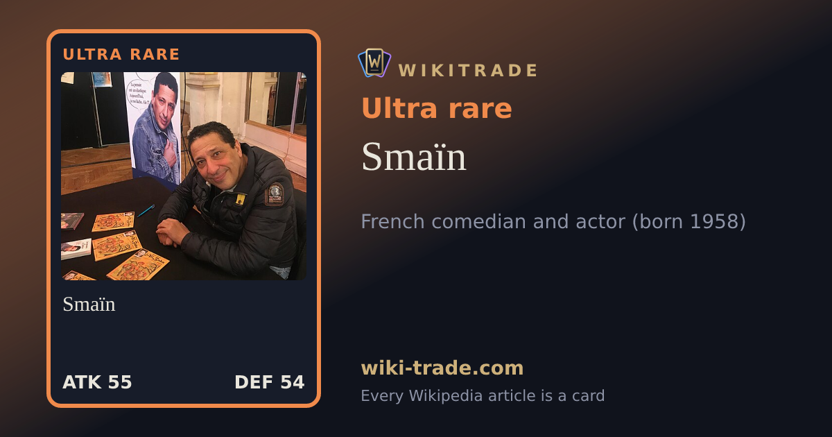 Smaïn — Ultra rare card
