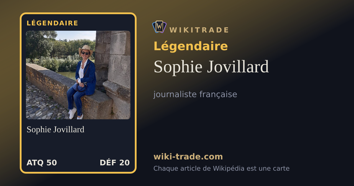 Sophie Jovillard — carte Légendaire