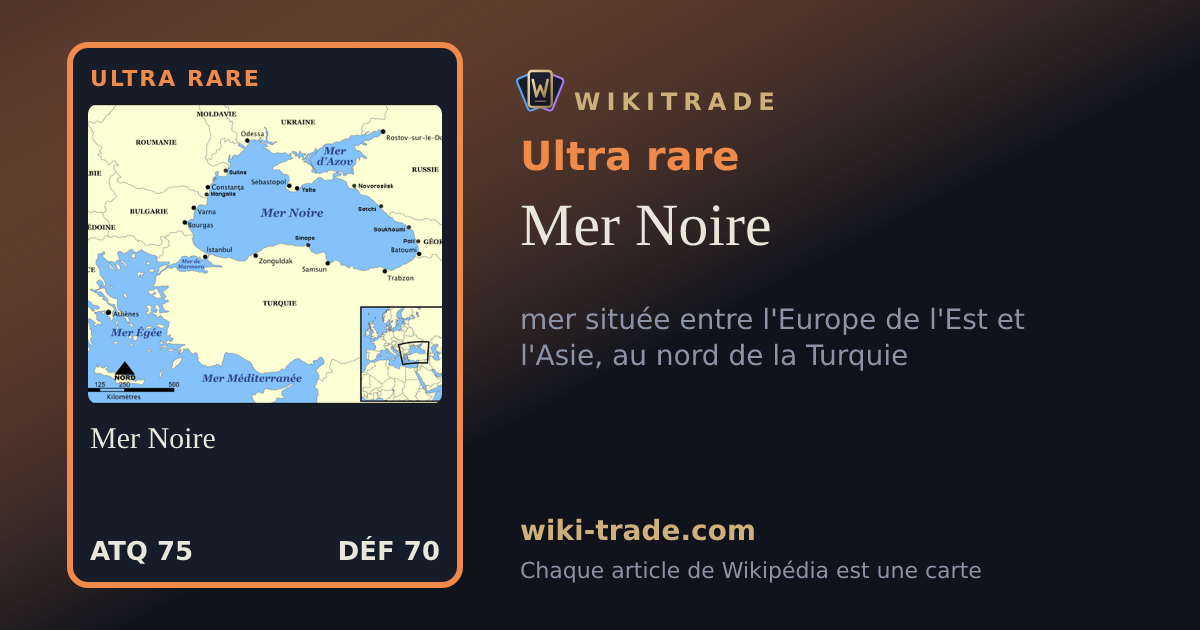 Mer Noire — carte Ultra rare
