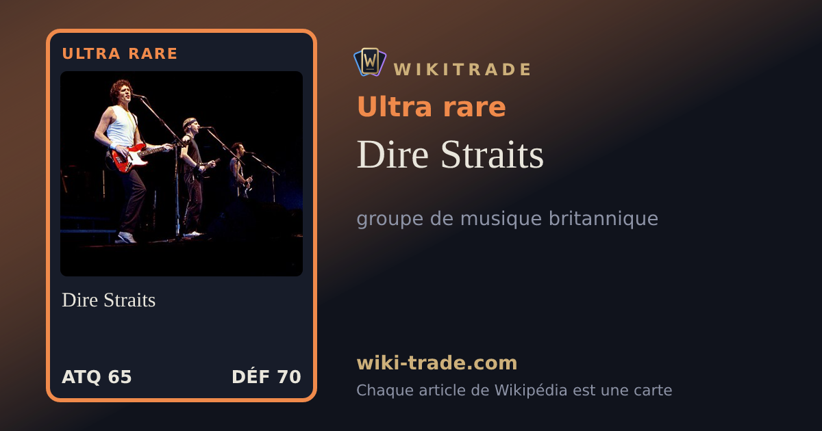 Dire Straits — carte Ultra rare