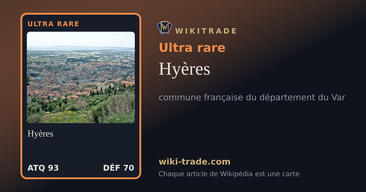Hyères — carte Ultra rare