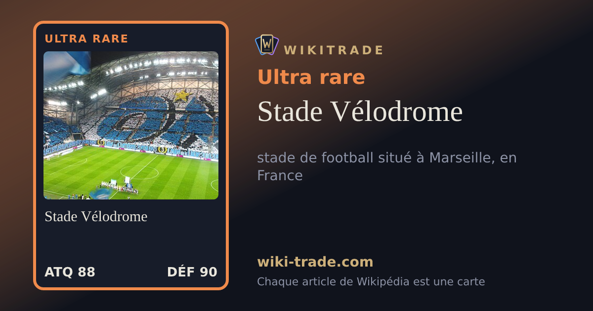 Stade Vélodrome — carte Ultra rare