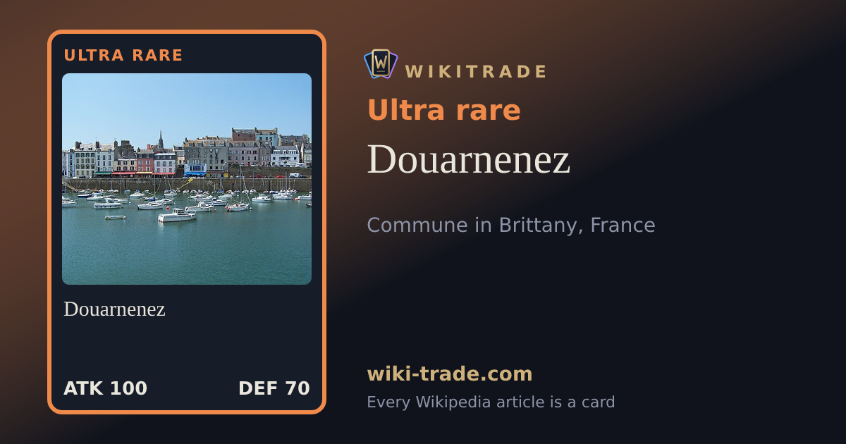 Douarnenez — Ultra rare card