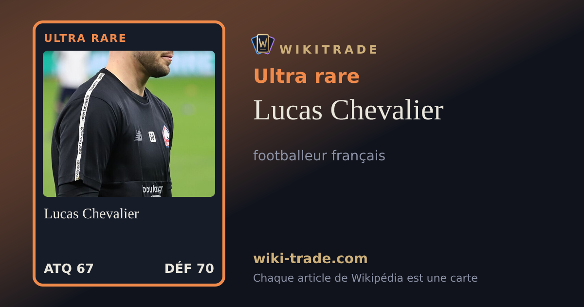 Lucas Chevalier — carte Ultra rare