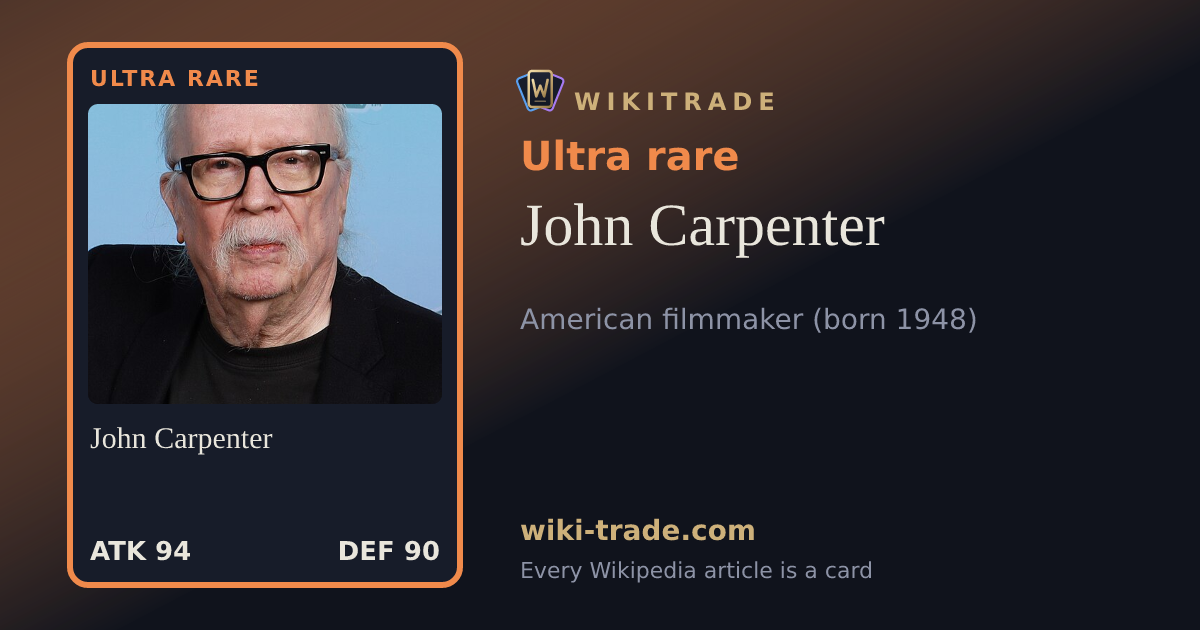 John Carpenter — Ultra rare card