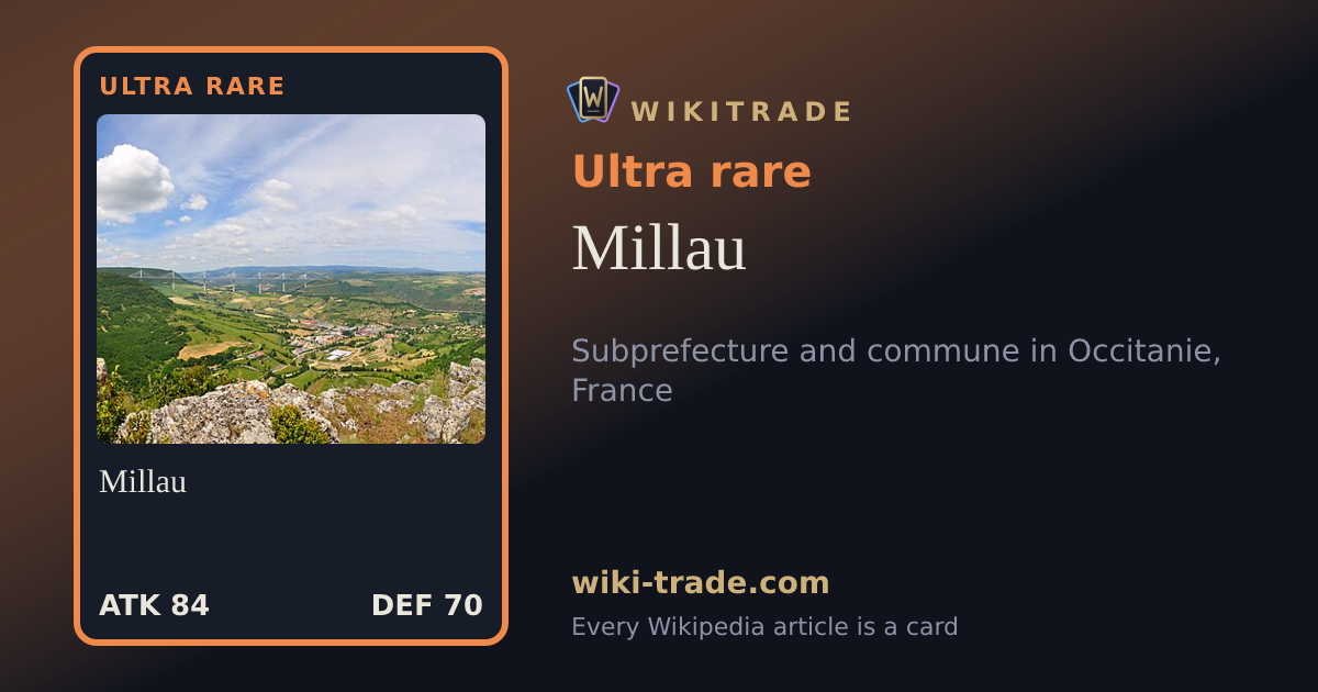 Millau — Ultra rare card