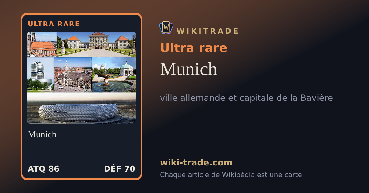 Munich — carte Ultra rare