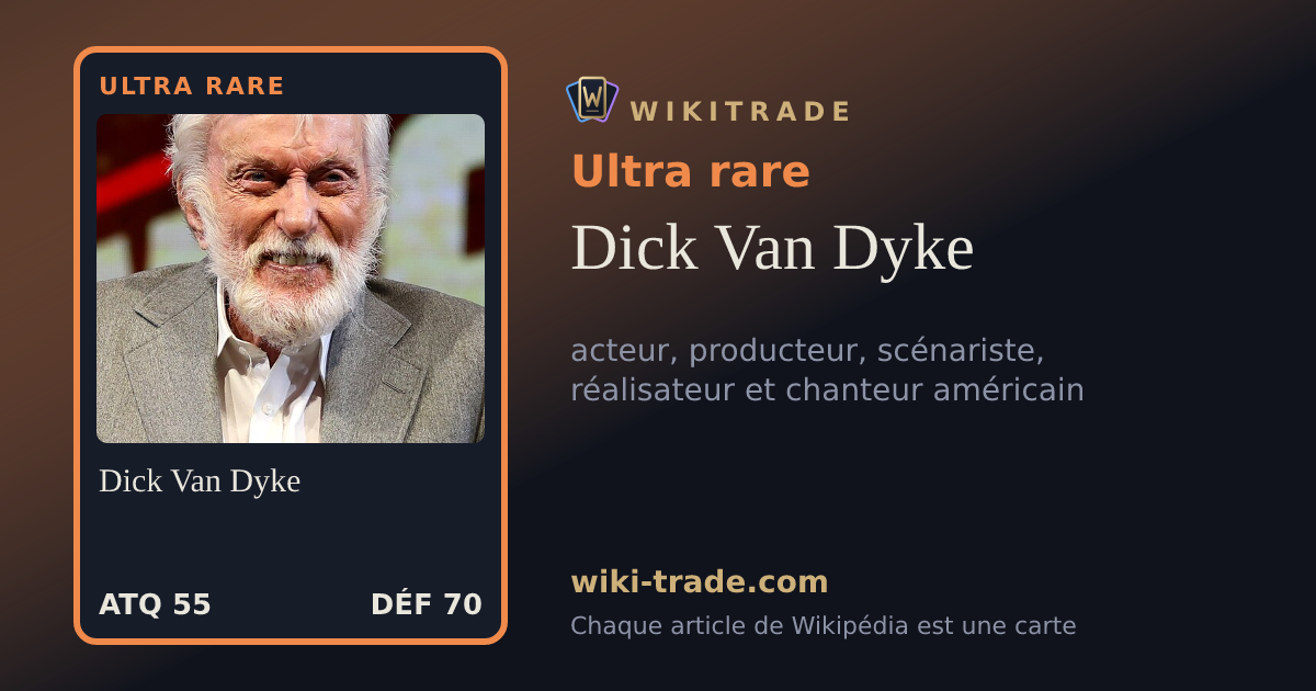 Dick Van Dyke — carte Ultra rare