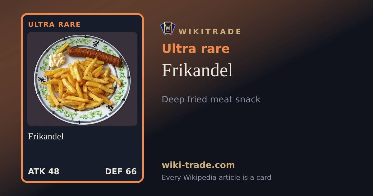 Frikandel — Ultra rare card