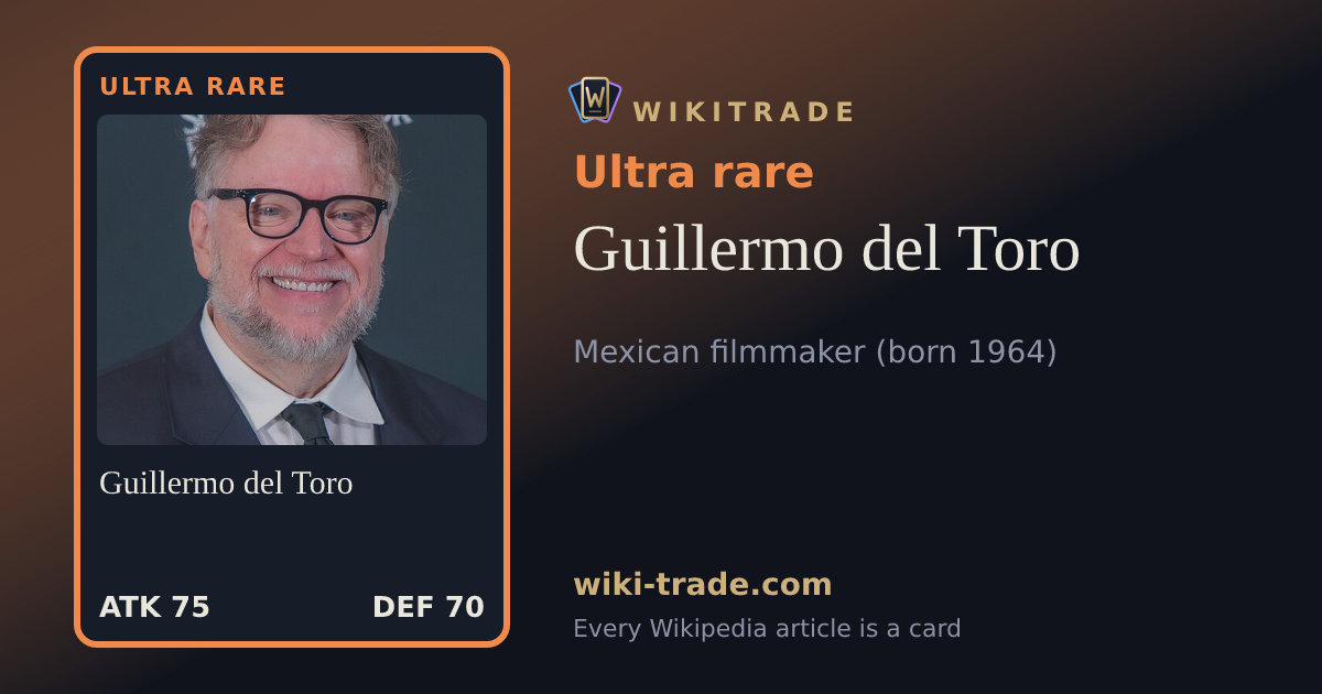 Guillermo del Toro — Ultra rare card