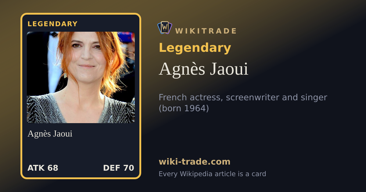 Agnès Jaoui — Legendary card