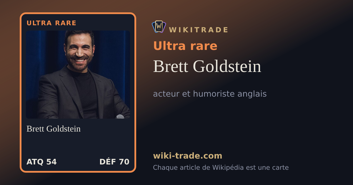 Brett Goldstein — carte Ultra rare