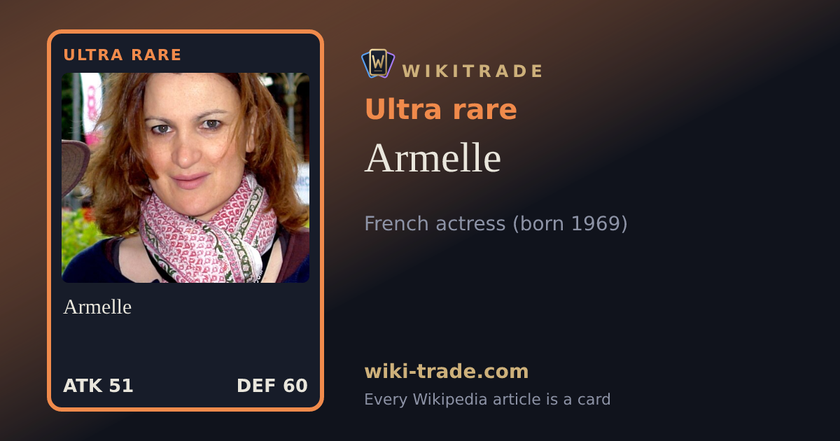 Armelle — Ultra rare card
