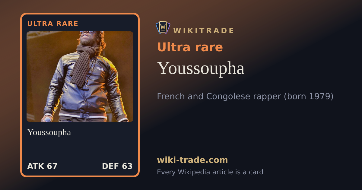 Youssoupha — Ultra rare card