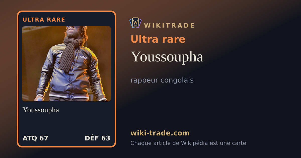 Youssoupha — carte Ultra rare