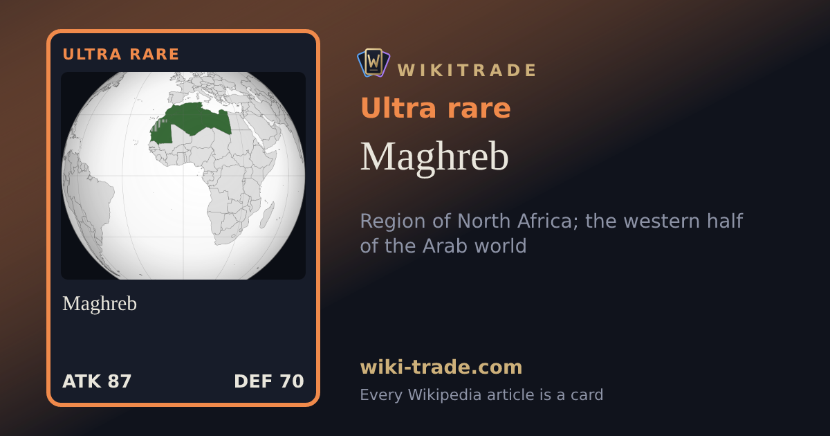 Maghreb — Ultra rare card