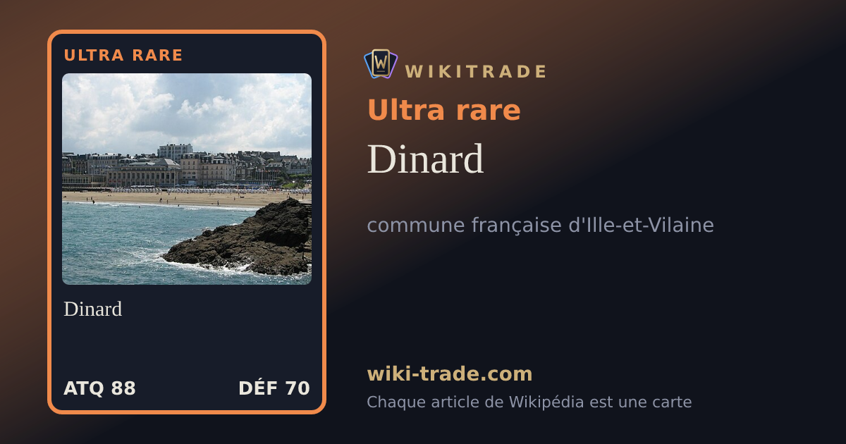 Dinard — carte Ultra rare