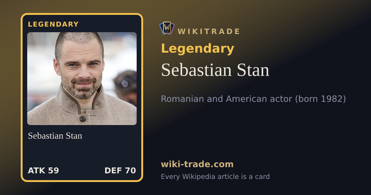 Sebastian Stan — Legendary card
