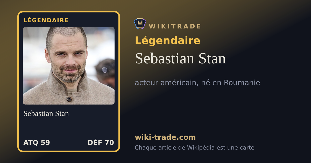 Sebastian Stan — carte Légendaire