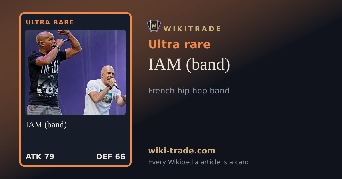 IAM (band) — Ultra rare card