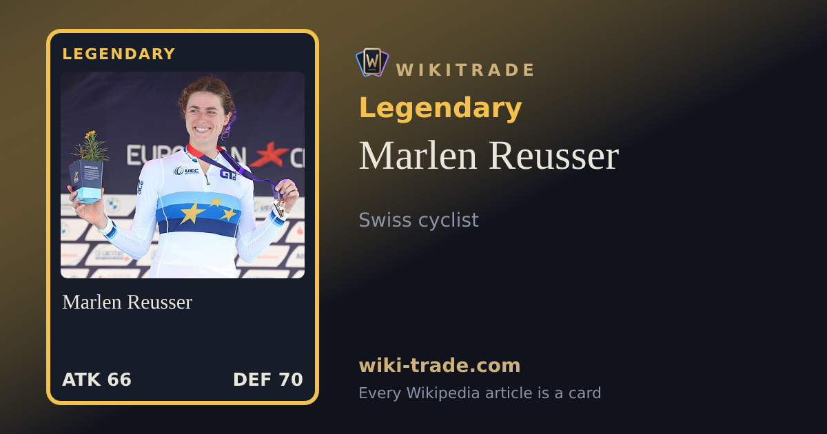 Marlen Reusser — Legendary card