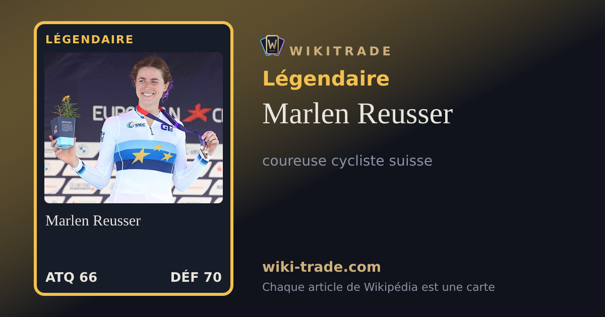 Marlen Reusser — carte Légendaire