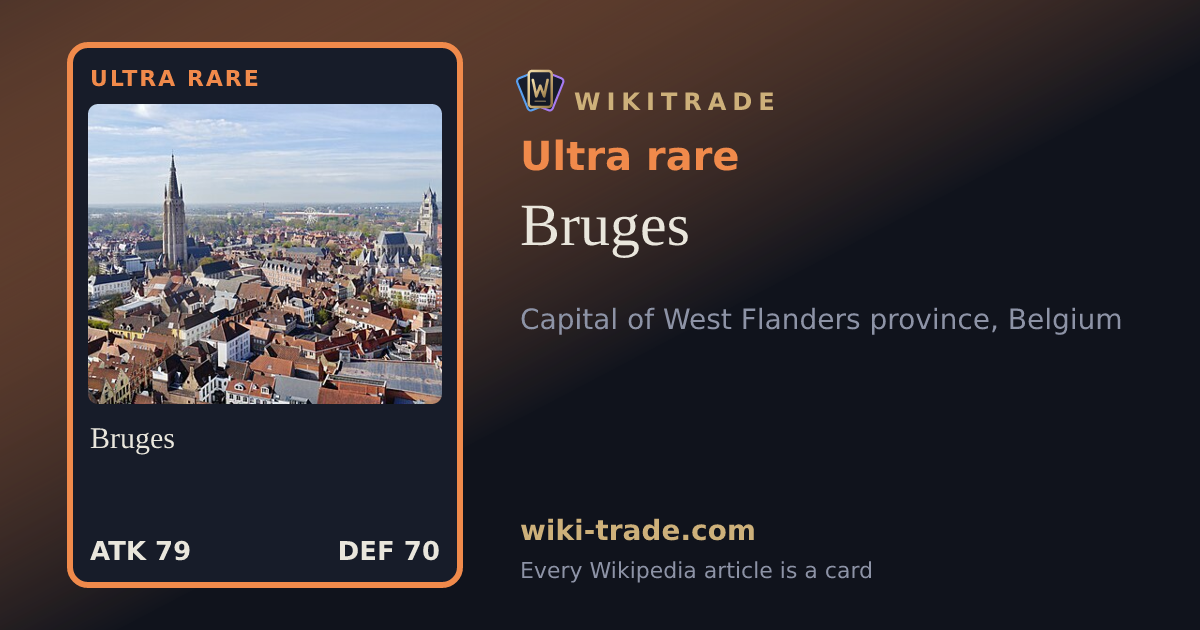 Bruges — Ultra rare card