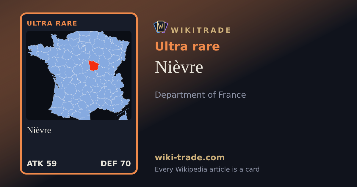 Nièvre — Ultra rare card