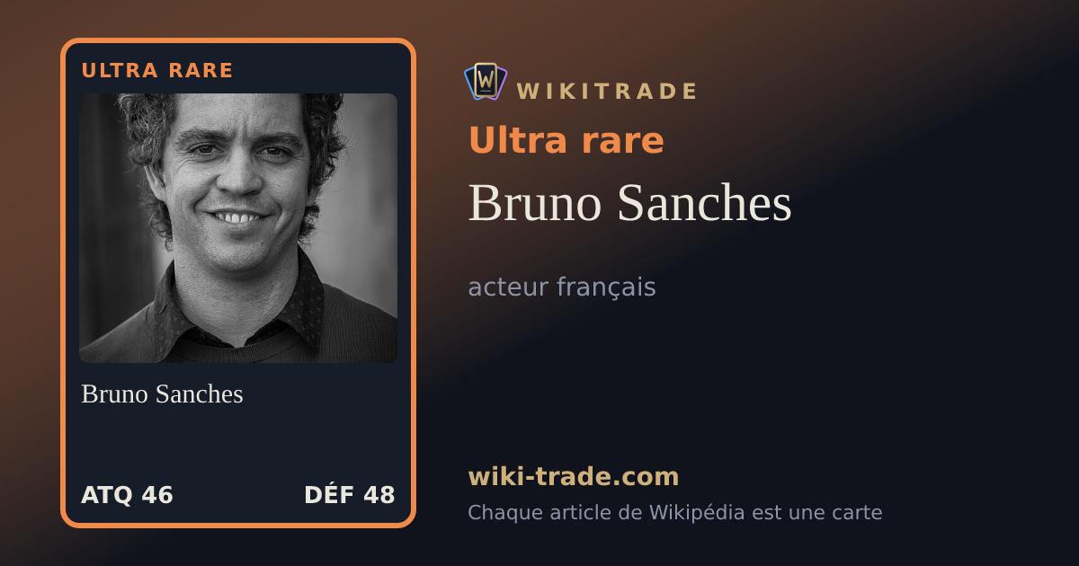 Bruno Sanches — carte Ultra rare