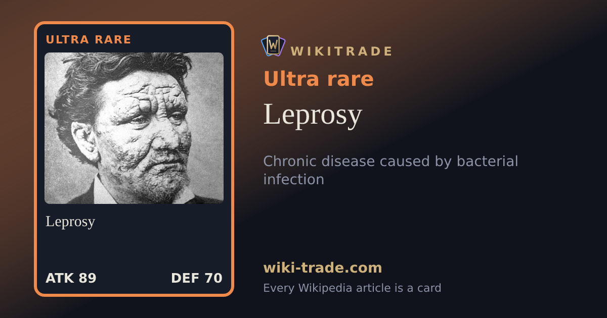 Leprosy — Ultra rare card