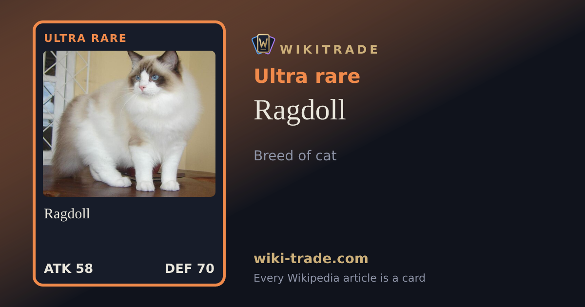 Ragdoll — Ultra rare card