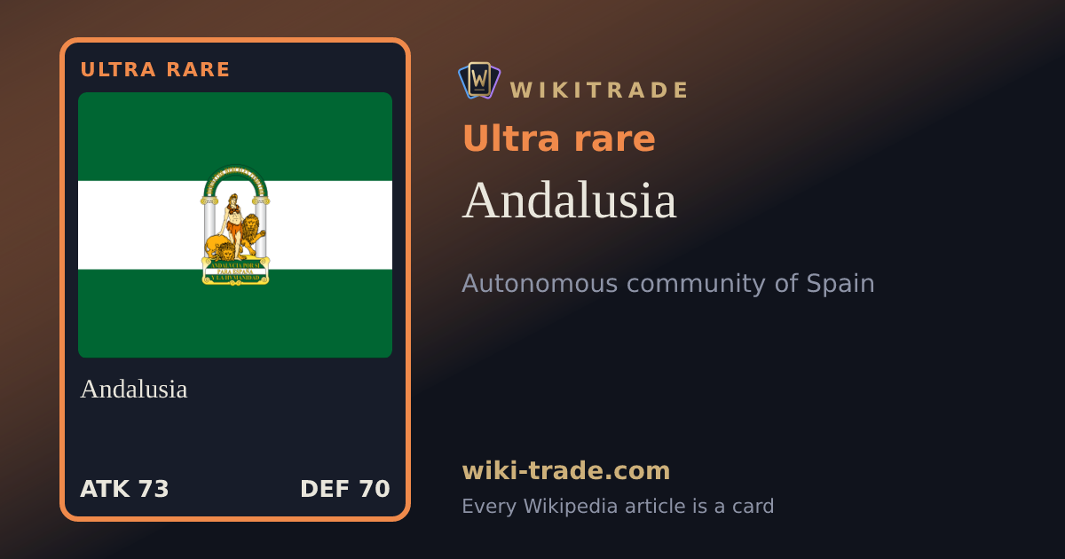 Andalusia — Ultra rare card