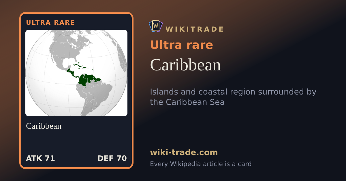 Caribbean — Ultra rare card