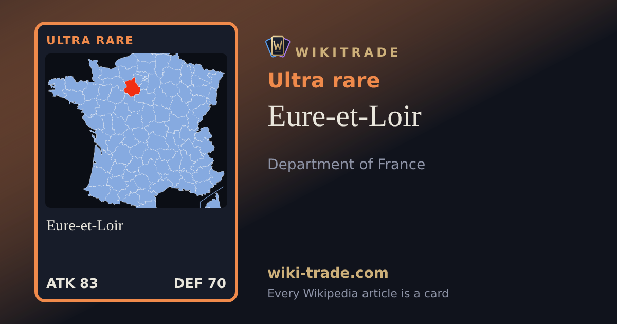 Eure-et-Loir — Ultra rare card