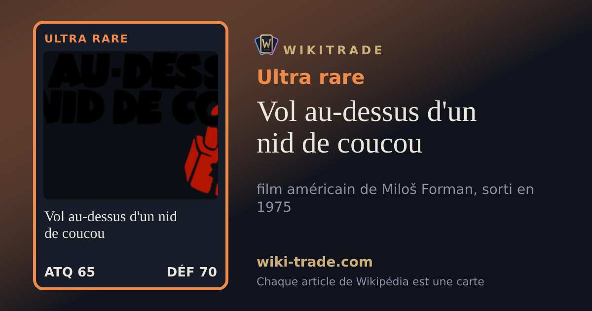 Vol au-dessus d'un nid de coucou — carte Ultra rare