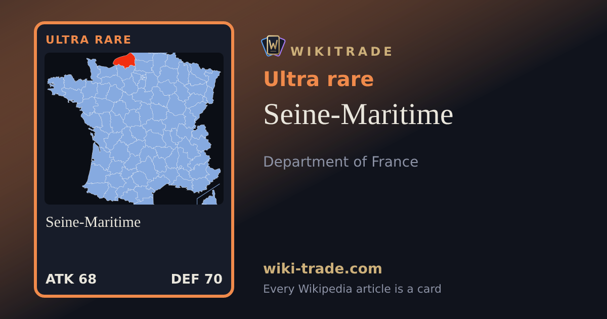 Seine-Maritime — Ultra rare card