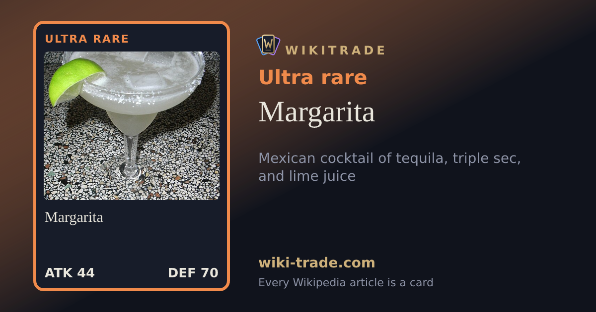 Margarita — Ultra rare card