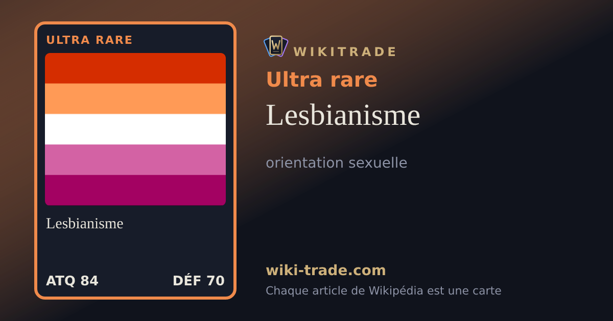 Lesbianisme — carte Ultra rare