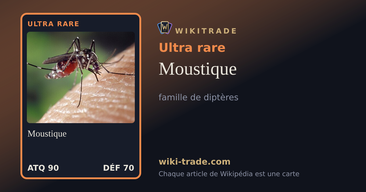 Moustique — carte Ultra rare