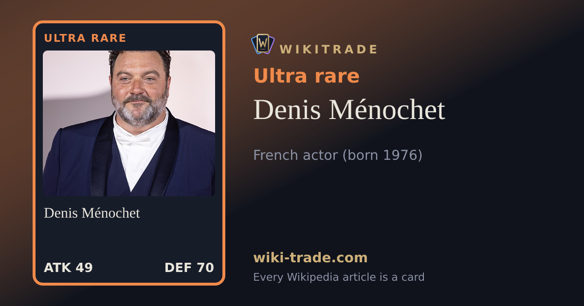 Denis Ménochet — Ultra rare card