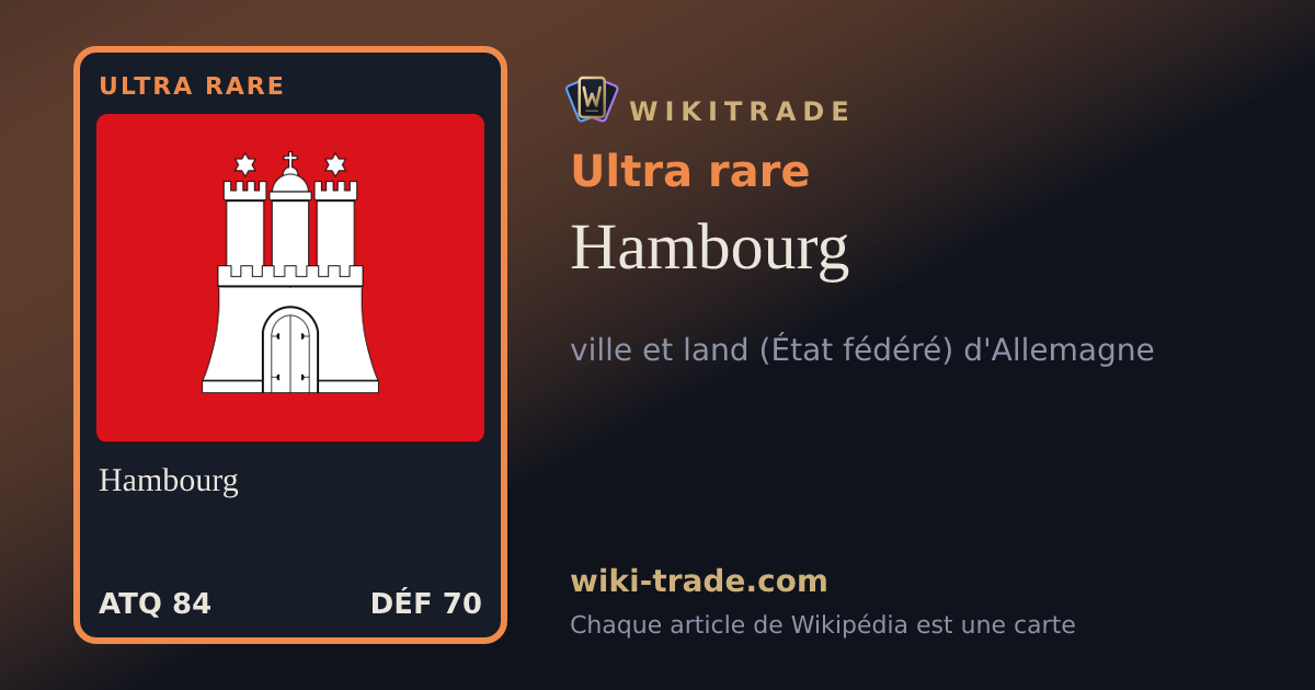Hambourg — carte Ultra rare